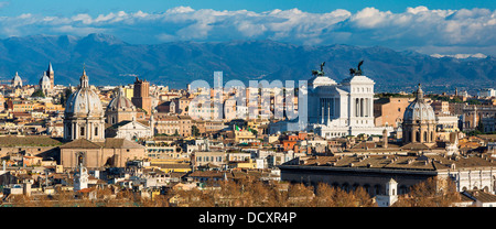 Skyline di Roma Foto Stock