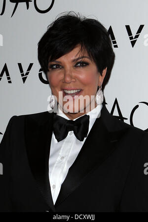 Kris Jenner Veglione di Capodanno a Tao Night Club al Venetian Hotel & Casino - arrivi a Las Vegas, Nevada - 31.12.11 Foto Stock