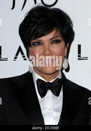 Kris Jenner Veglione di Capodanno a Tao Night Club al Venetian Hotel & Casino - arrivi a Las Vegas, Nevada - 31.12.11 Foto Stock