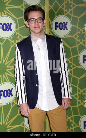 Kevin McHale Fox 2012 tutte le Star Party invernale presso il castello di verde - Gli arrivi di Los Angeles, California - 01.09.10 Ricordiamo ai nostri clienti che Foto Stock