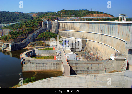 Diga di Alqueva in Alentejo, Portogallo Foto Stock