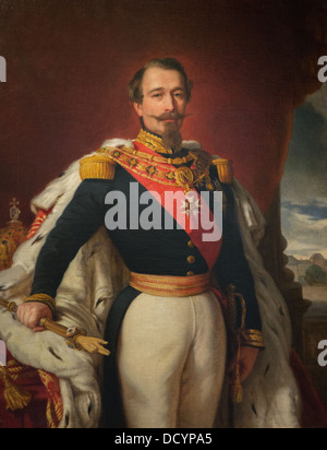 Xix secolo - Napoléon III - Franz-Xaver Winterhalter (1860) - Musée de l'Armée / Hôtel national des Invalides Olio su tela Foto Stock