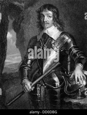 James Hamilton, primo duca di Hamilton (1606-1649) su incisione dal 1829. Foto Stock