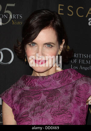 Elizabeth McGovern BAFTA Los Angeles xviii Annual Awards stagione Tea Party tenuto presso il Four Seasons Hotel di Beverly Hills, la California - 14.01.12 Foto Stock