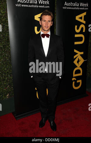 Ryan Kwanten nono annuale del G'Day USA gala tenutosi presso la grande sala da ballo all'interno di Hollywood & Highland Center - Gli arrivi di Los Angeles, California - 14.01.12 Foto Stock