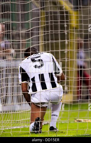 Danilo Larangeira (Udinese), 22 agosto 2013 - Calcio : UEFA Europa League Play-off prima gamba match tra Udinese 1-3 Slovan Liberec a Nereo Rocco Stadium di Trieste, in Italia. (Foto di Maurizio Borsari/AFLO) Foto Stock