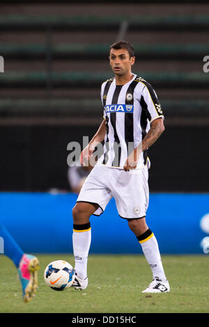 Danilo Larangeira (Udinese), 22 agosto 2013 - Calcio : UEFA Europa League Play-off prima gamba match tra Udinese 1-3 Slovan Liberec a Nereo Rocco Stadium di Trieste, in Italia. (Foto di Maurizio Borsari/AFLO) Foto Stock