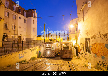 Funicolare di Lavra Foto Stock