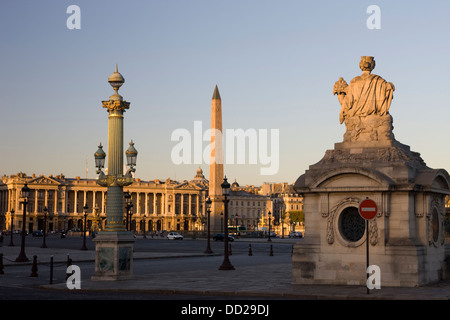 PLACE DE LA CONCORDE PARIGI FRANCIA Foto Stock