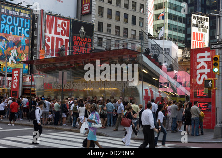 TKTS BOOTH TIMES SQUARE MANHATTAN NEW YORK STATI UNITI D'AMERICA Foto Stock