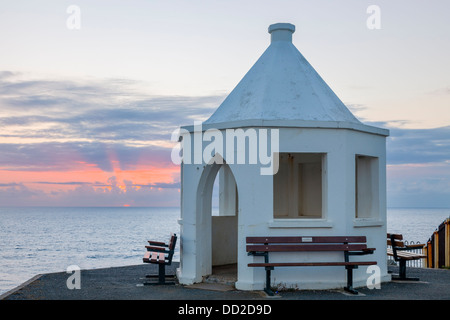 Capanna su Towan Headland Cornwalll Newquay Inghilterra REGNO UNITO Foto Stock