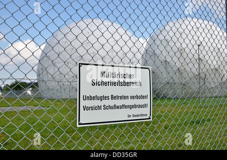 Bad Aibling Station (abbreviato BAS), XVIII Esercito degli Stati Uniti agenzia di sicurezza Stazione Campo, BND: Hortensie III, Echelon Foto Stock