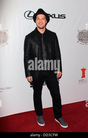 Los Angeles, California, USA. 24 Ago, 2013. Gavin DeGraw assiste 'Lexus Live sul Grand' al terzo annuale di Los Angeles Food & Wine Festival il 24 agosto 2013 nel centro di Los Angeles, CA.USA. Credito: TLeopold/Globe foto/ZUMAPRESS.com/Alamy Live News Foto Stock