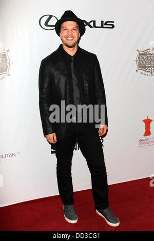 Los Angeles, California, USA. 24 Ago, 2013. Gavin DeGraw assiste 'Lexus Live sul Grand' al terzo annuale di Los Angeles Food & Wine Festival il 24 agosto 2013 nel centro di Los Angeles, CA.USA. Credito: TLeopold/Globe foto/ZUMAPRESS.com/Alamy Live News Foto Stock