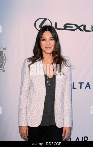 Los Angeles, California, USA. 24 Ago, 2013. Michelle Branch assiste 'Lexus Live sul Grand' al terzo annuale di Los Angeles Food & Wine Festival il 24 agosto 2013 nel centro di Los Angeles, CA.USA. Credito: TLeopold/Globe foto/ZUMAPRESS.com/Alamy Live News Foto Stock