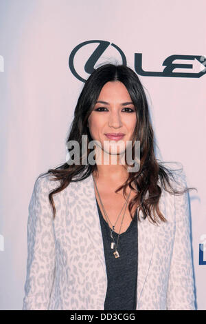 Los Angeles, California, USA. 24 Ago, 2013. Michelle Branch assiste 'Lexus Live sul Grand' al terzo annuale di Los Angeles Food & Wine Festival il 24 agosto 2013 nel centro di Los Angeles, CA.USA. Credito: TLeopold/Globe foto/ZUMAPRESS.com/Alamy Live News Foto Stock