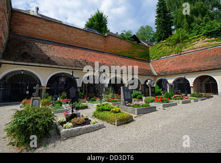 San Floriano monastero, il monastero degli Agostiniani in Sankt Florian, Austria, Europa Foto Stock