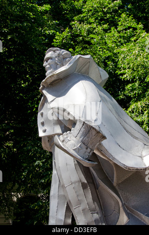 New York, Troy. Home per lo Zio Sam', lo zio Sam statua. Foto Stock