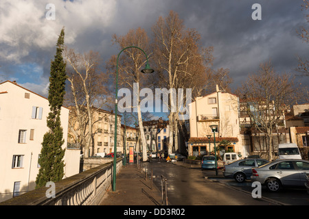 Ceret, Pyrénées Orientales, Languedoc-Roussillon, Francia Foto Stock