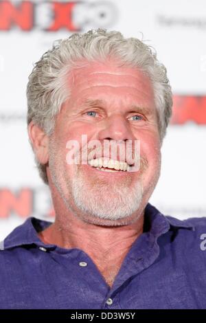 Toronto, ON. 25 Ago, 2013. Ron Perlman ad una apparizione pubblica per ventola EXPO Canada - Giorno 2 SUN, il centro convegni Metro Toronto, Toronto, il 25 agosto 2013. Credito: Nicole Springer/Everett raccolta/Alamy Live News Foto Stock