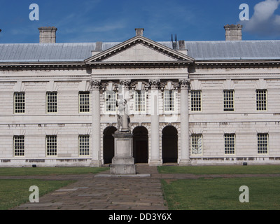 Royal Naval College di Londra Greenwich Foto Stock
