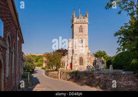 St Giles chiesa in grande Wishford , Wiltshire , Inghilterra , Inghilterra , Regno Unito Foto Stock