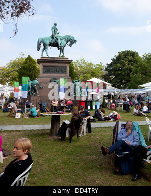 Edinburgh International Book Festival, Charlotte Square, Scotland, Regno Unito Foto Stock