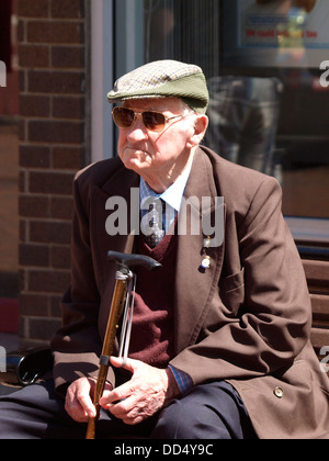 Ritratto di un uomo vecchio, Regno Unito 2013 Foto Stock