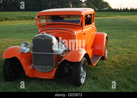 1932 Ford 5 Coupe finestra Foto Stock