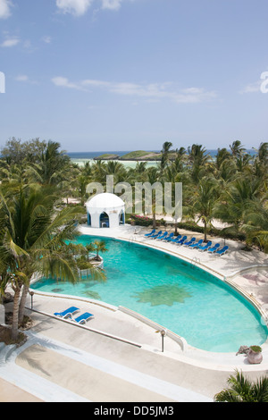 Sun Palm Beach Hotel, Watamu, Makindi, Kenya Foto Stock