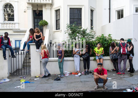 Londra, Regno Unito. 26 Ago, 2013. Carnevale di Notting Hill, Londra, UK, 26 agosto 2013. Credito: Guy Bell/Alamy Live News Foto Stock