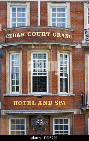 Cedar Court Grand Hotel & Spa nella città di York North Yorkshire England Regno Unito Foto Stock