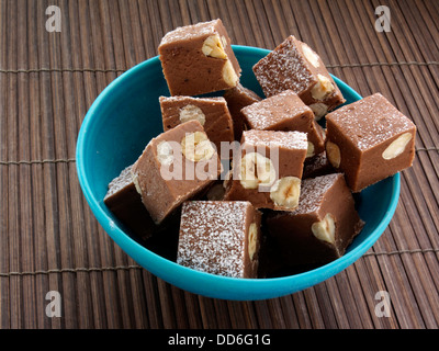 Doce fudge Foto Stock