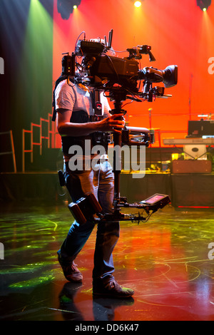 Steadicam, una serata con Chickenshed ad ITV Studios di Londra, Regno Unito. Foto Stock