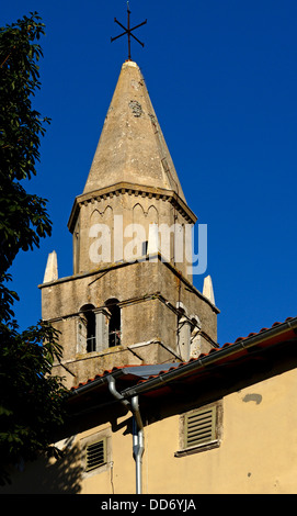 Città vecchia di Labin Istria Croazia Adriatico Foto Stock