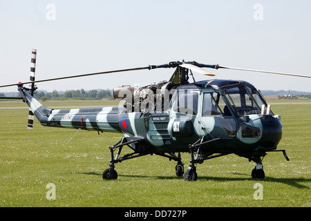 Westland Wasp militray elicottero 1960 vintage a un display di aria Foto Stock