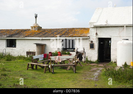 La Fattoria, Skokholm Island, South Pembrokeshire, Wales, Regno Unito Foto Stock