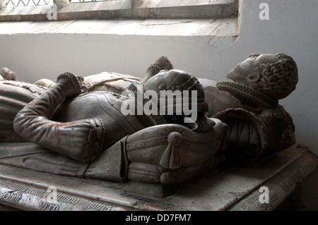 Thomas Fermor tomba, Chiesa di San James, Somerton, Oxfordshire, England, Regno Unito Foto Stock