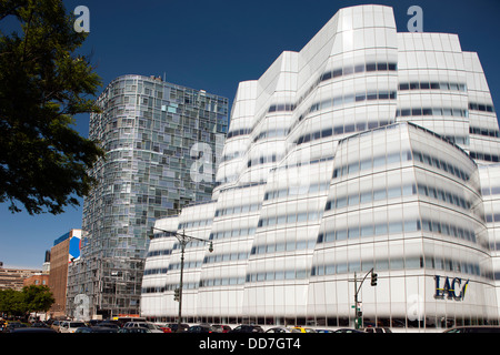 Edifici moderni la West Side Highway CHELSEA MANHATTAN NEW YORK STATI UNITI D'AMERICA Foto Stock