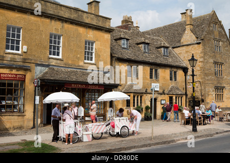 Broadway cotswolds village Worcestershire Inghilterra uk gb Foto Stock