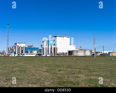 Dh Hawera TARANAKI NUOVA ZELANDA Fonterra Whareora caseificio fabbrica degli edifici Foto Stock