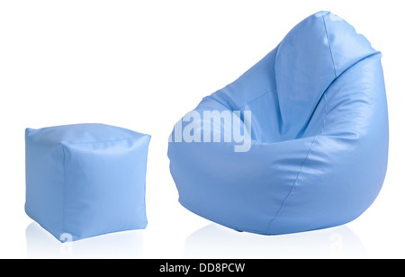 Flessibile e sedile regolabile con beanbag sgabello Foto Stock