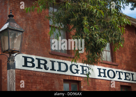 Storico edificio di Echuca Foto Stock