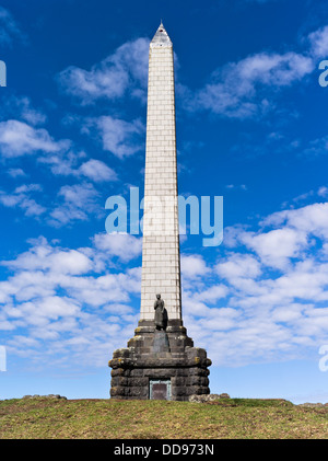 dh One Tree Hill Maungakiekie AUCKLAND NEW ZEALAND Maori Memorial obelisco Foto Stock