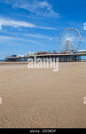 England, Lancashire, Blackpool, Central Pier Foto Stock