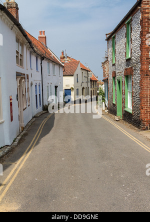 High Street, Blakeney Quay, Norfolk Foto Stock