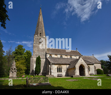 Chiesa di tutti i santi, Bisley, Gloucestershire, Inghilterra Foto Stock