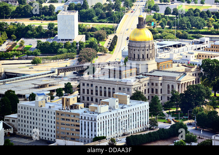 Georgia State Capitol Building in Atlanta, Georgia, Stati Uniti d'America. Foto Stock