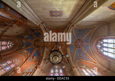 Vaulting, Chapelle des Macchabées, (Cappella dei Maccabei), San Pierre, Ginevra, Svizzera Foto Stock