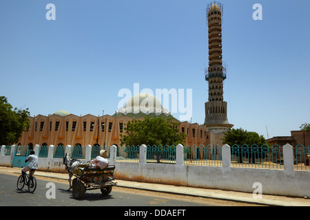 Grande Moschea di Tivaouane, Senegal Africa Foto Stock